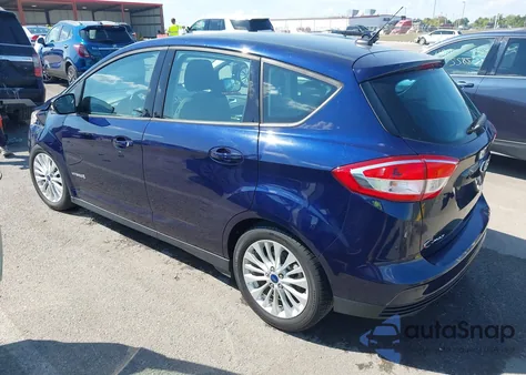 2017 Ford C-Max Hybrid Se из США, поврежденный, VIN 1FADP5AU9HL114316